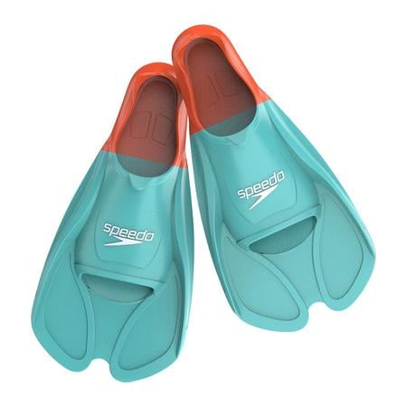 Ласты короткие Speedo Biofuse Training Fin 8-0884116243 для плавания с закрытой пяткой р. 37-38 Turquoise/Red (5059937776811)