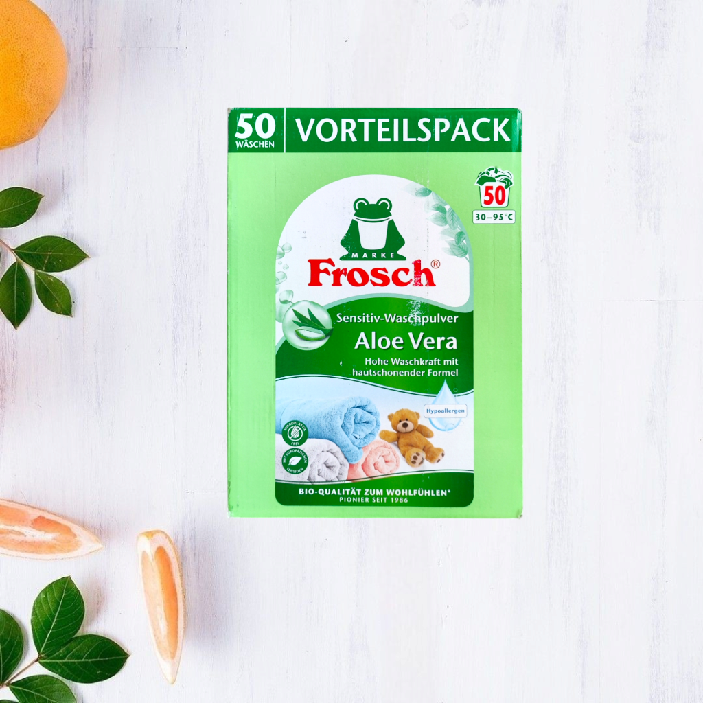 Пральний порошок дитячий Frosch Sensitiv 3,3 кг 50 п Пральний порошок дитячий Frosch Sensitiv 3,3 кг 50 п