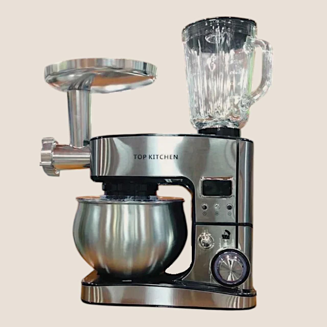 Комбайн кухонний Top Kitchen Tk00225 3 в 1 чаша 7 л 1,5 л 3 насадки 4500 Вт - фото 2 Комбайн кухонний Top Kitchen Tk00225 3 в 1 чаша 7 л 1,5 л 3 насадки 4500 Вт - фото 2