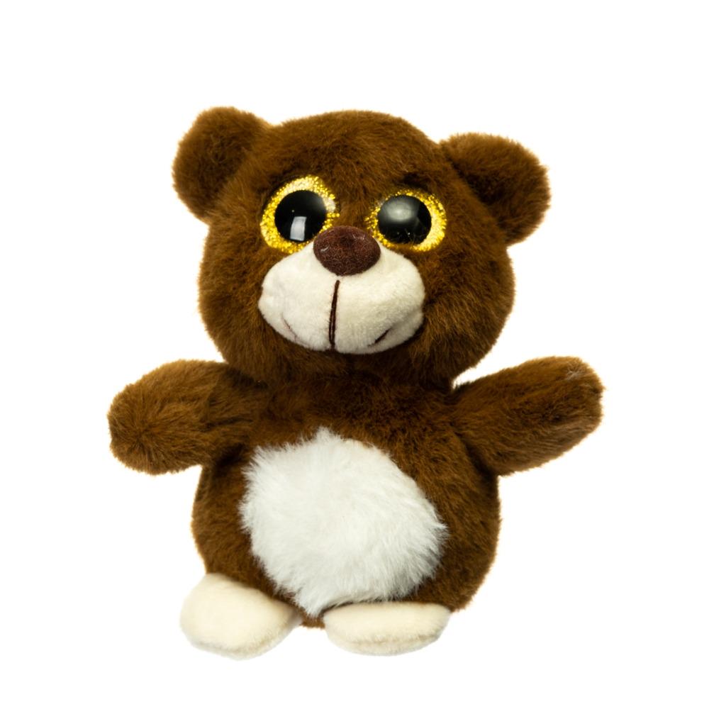 Мягкая игрушка Мишка 3 шт. 13 см Коричневий (8704-003)