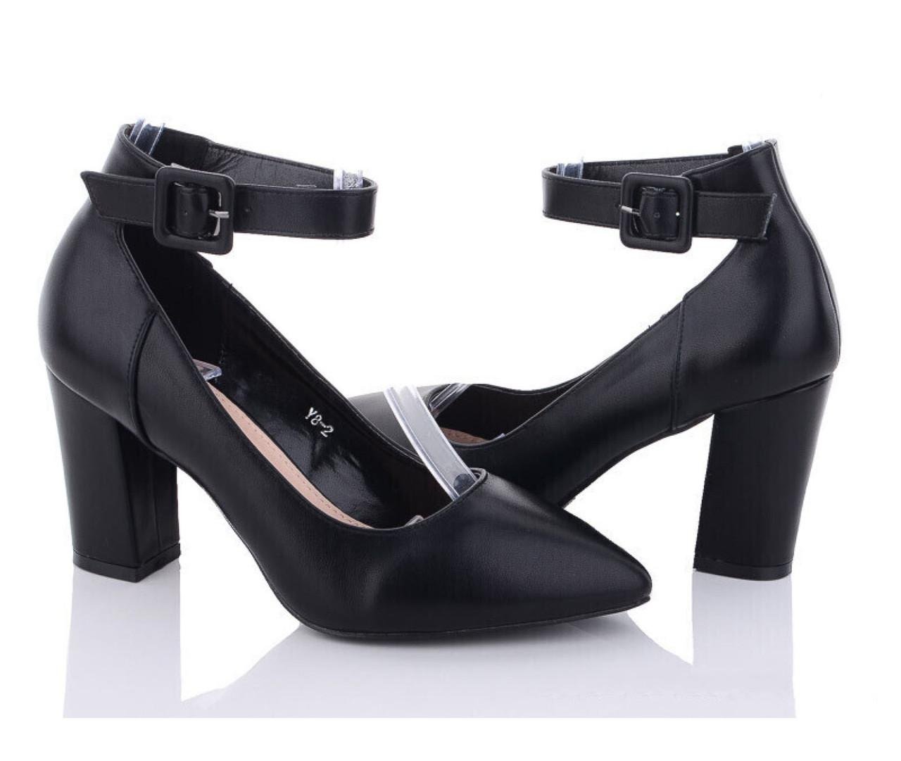 Туфлі жіночі L&M Y82-822/39 р. 39 Чорний