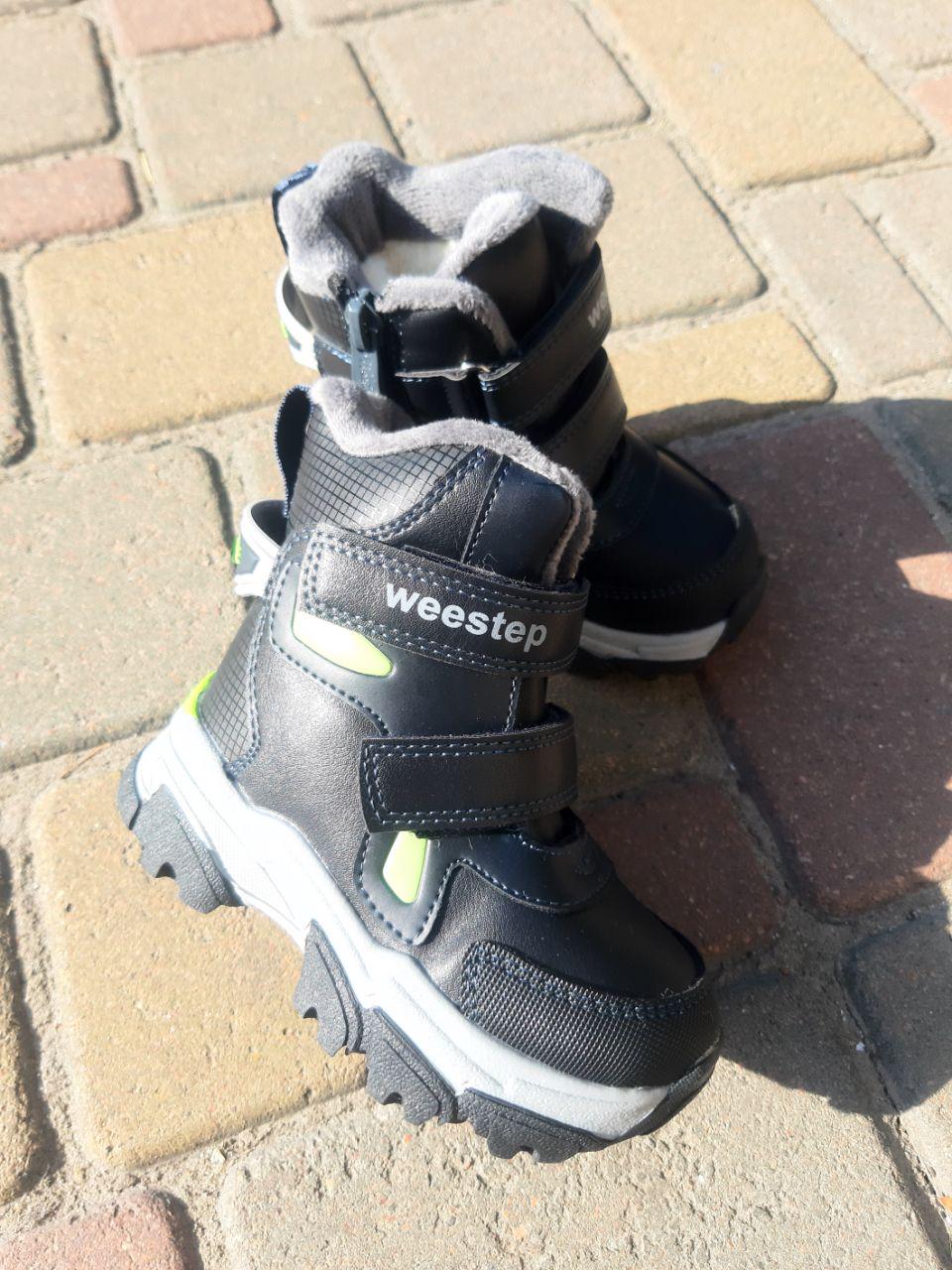 Черевики зимові Weestep для хлопчика р. 24 15,3 см Чорний (178567052 DB) - фото 3 Черевики зимові Weestep для хлопчика р. 24 15,3 см Чорний (178567052 DB) - фото 3