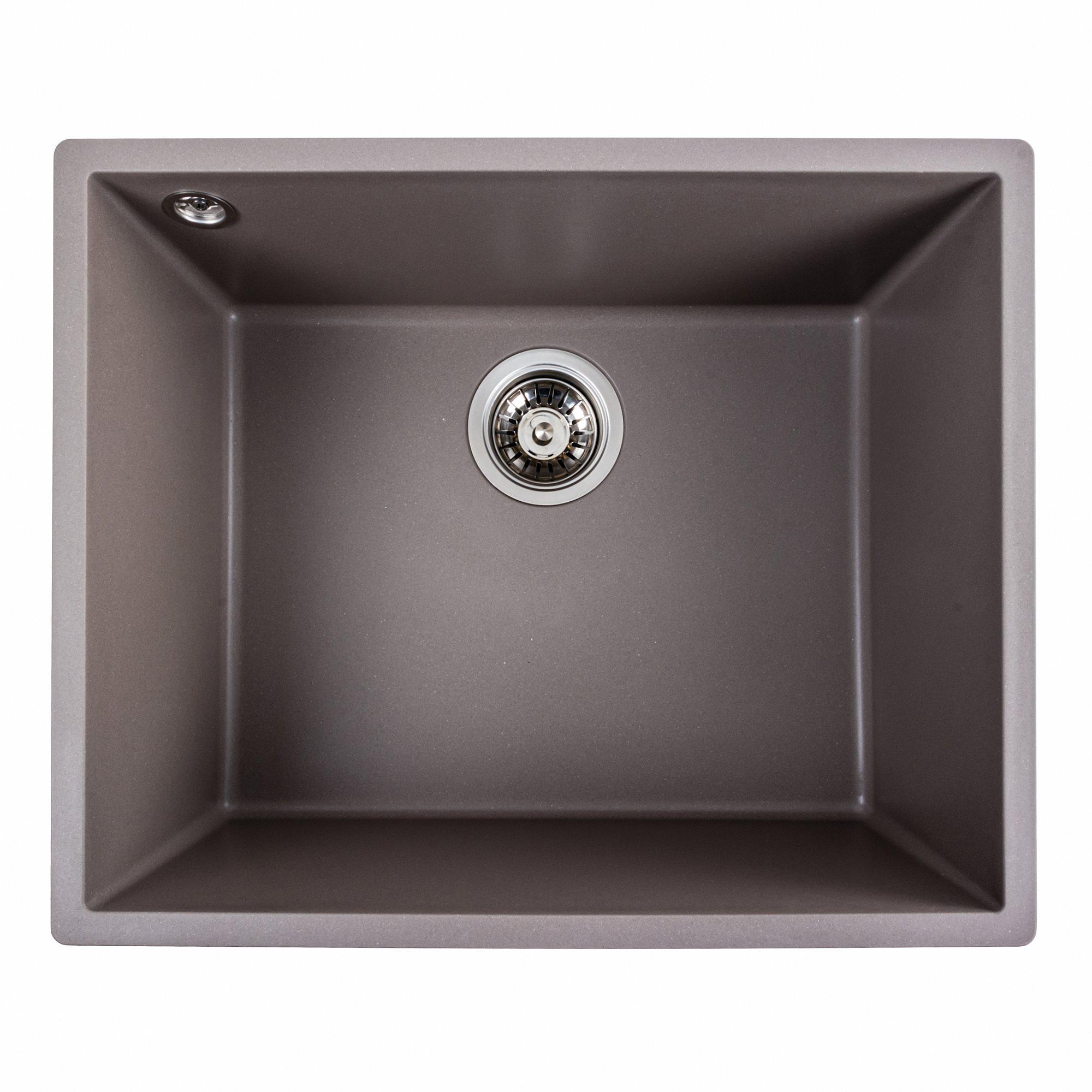 Мойка для кухни гранитная Platinum 5444 OASIS матовая Дюна - фото 1 Мойка для кухни гранитная Platinum 5444 OASIS матовая Дюна - фото 1