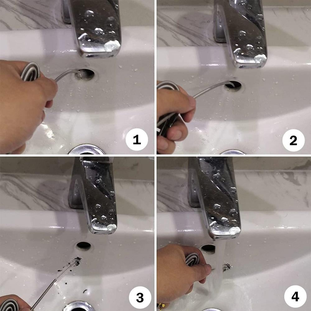 Трос для очистки сточных труб и канализации 70 см (R94496) - фото 2 Трос для очистки сточных труб и канализации 70 см (R94496) - фото 2