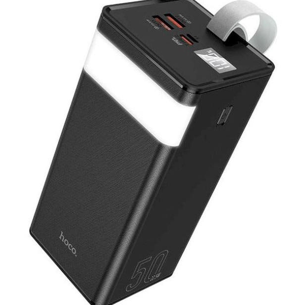 Повербанк Hoco J86A Powermaster 50000 mAh 22,5W 2USB/1Type-C із швидкою зарядкою QC3.0/PD3.0 Black (000384) - фото 1