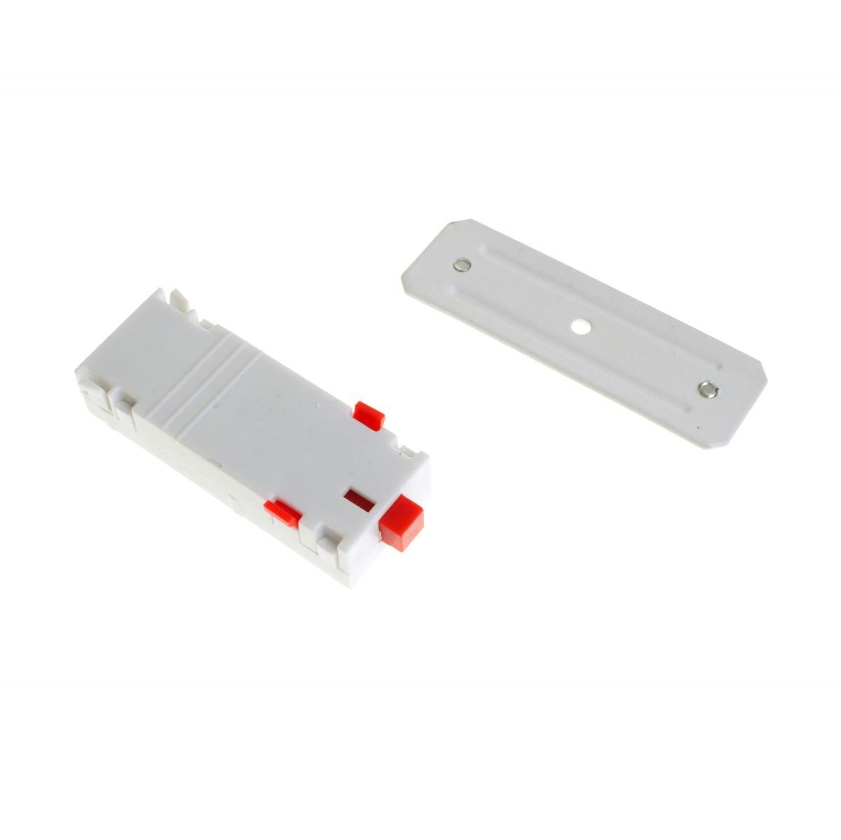 Соединитель для шинопровода прямой Brille HD-26I2 WH