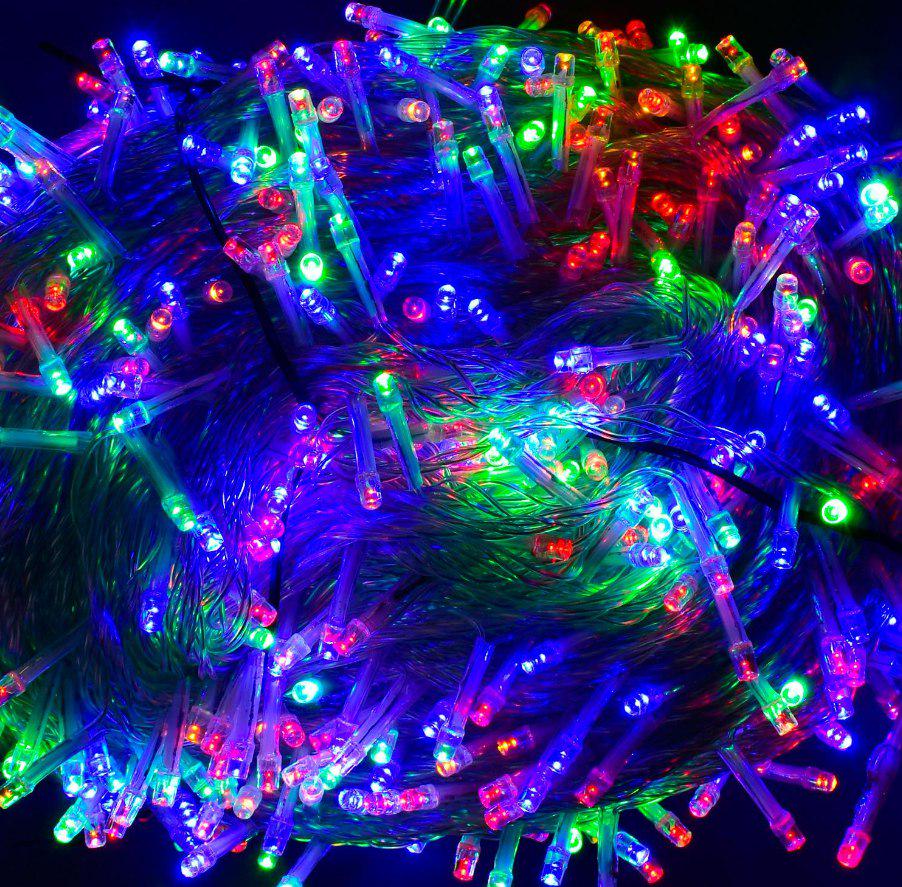 Гирлянда уличная светодиодная С 31318 1000 лампочек 100 м (70416)