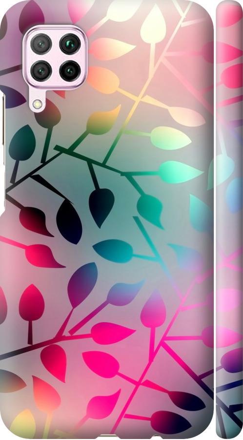 Чехол на Huawei Nova 6SE Листья (2235m-1823-42517)