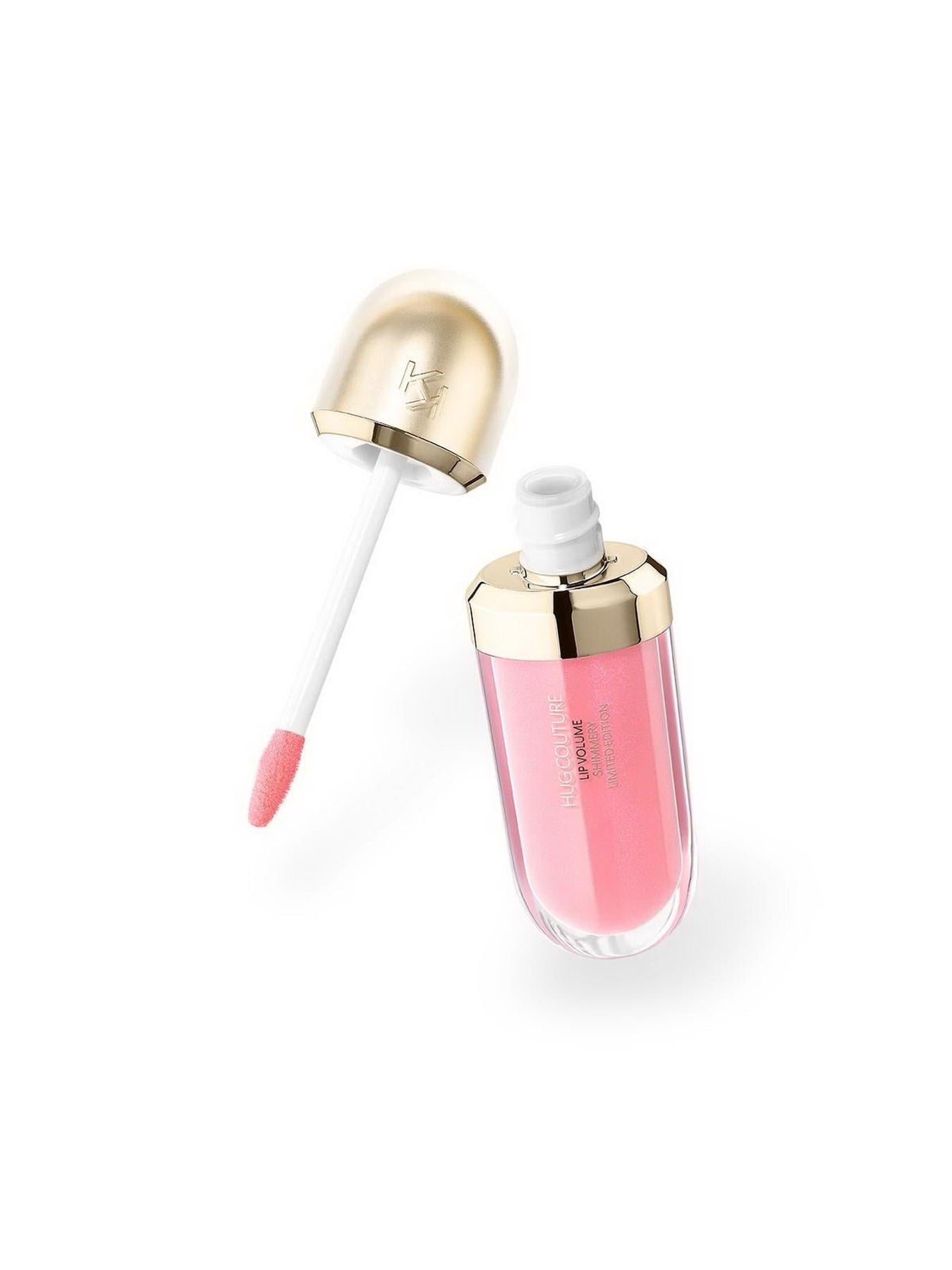 Блиск для об'єму губ Kiko Milano Hug couture lip volume 02 Candy Shine 6,5 г (33332221)