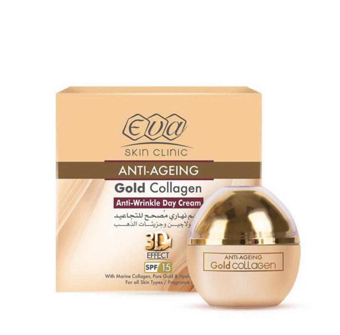 Крем для обличчя Eva Gold Collagen