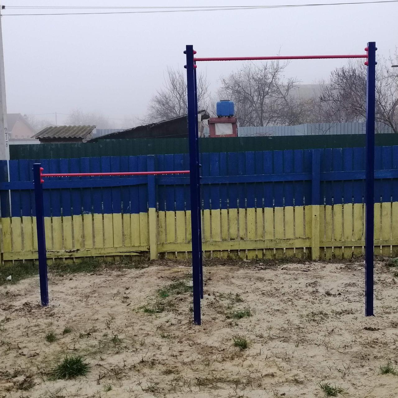 Турник двойной Kidigo металлический (2690867709) - фото 3