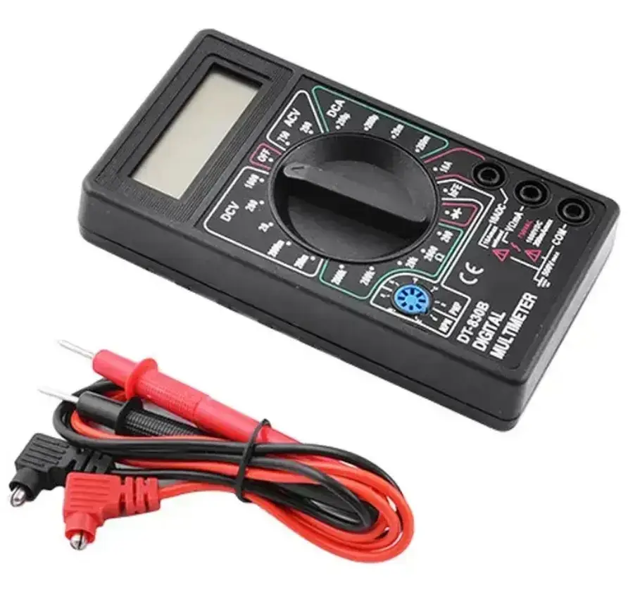 Мультиметр тестер-вольтметр DT-830B Black