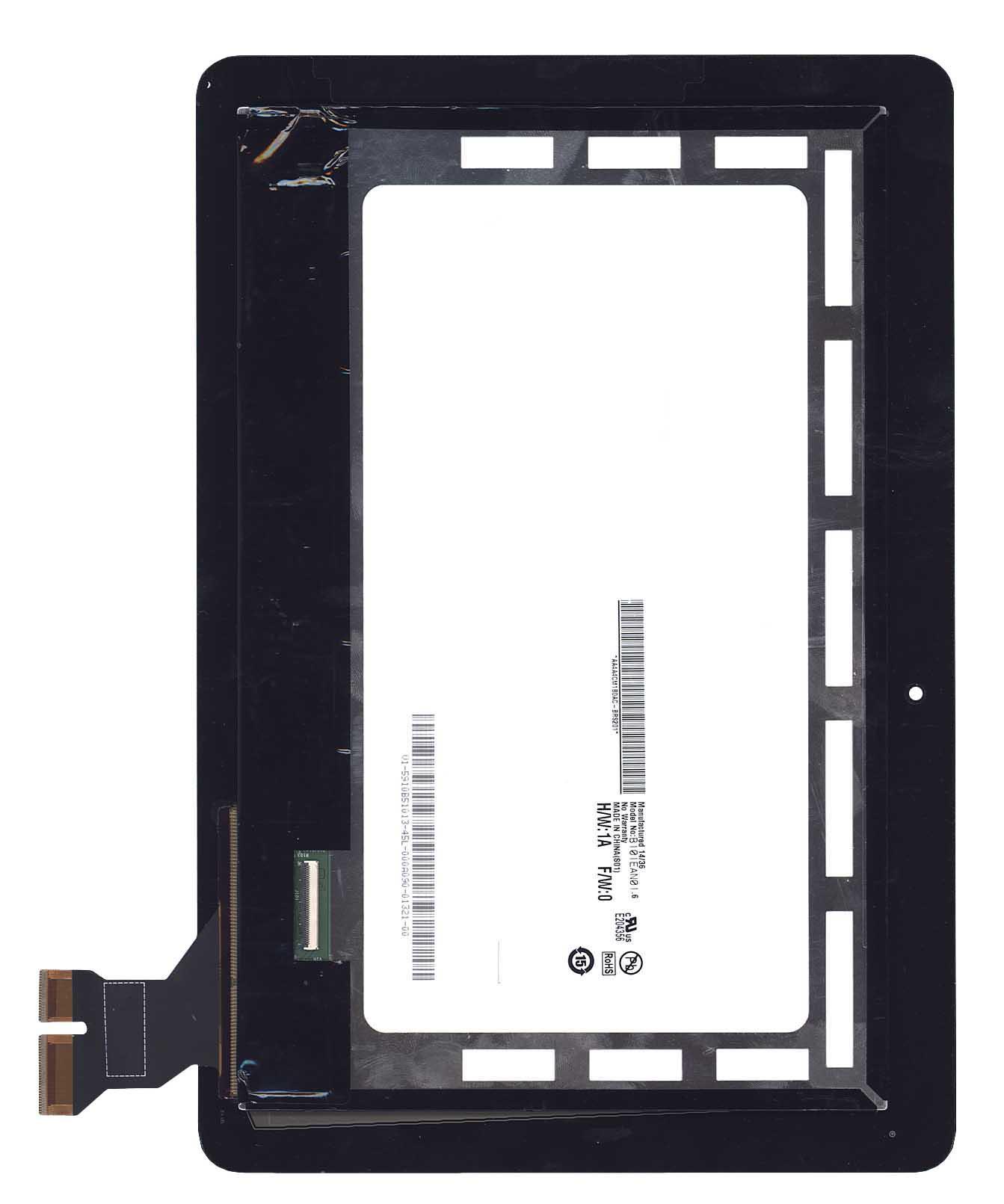 Матрица с тачскрином для планшета Asus Transformer Pad TF103C Черный