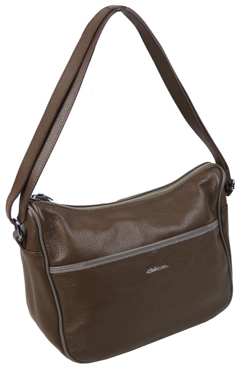 Сумка женская Giorgio Ferretti 0430HGHG23 кожаная на плечо Коричневый Сумка женская Giorgio Ferretti 0430HGHG23 кожаная на плечо Коричневый