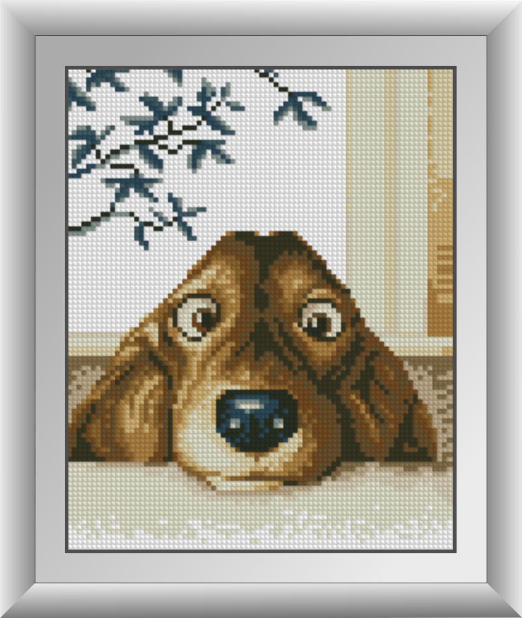 Алмазная мозаика Dream Art Очаровательный щенок 20x25 см (DA.30341)