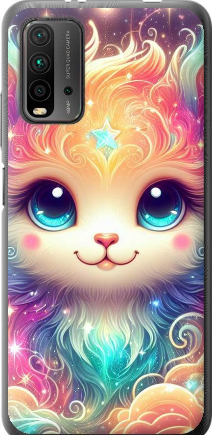 Чехол на Xiaomi Redmi 9T Сказочный котенок (5813u-2257-42517)