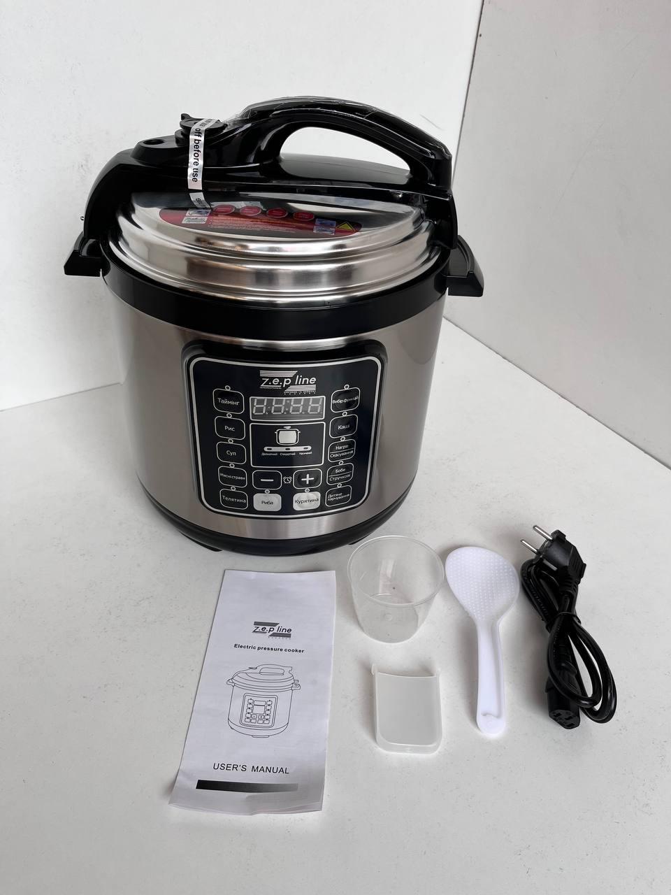 Мультиварка ZepLine ZP-121 17 програм 7 л 3000 Вт - фото 6