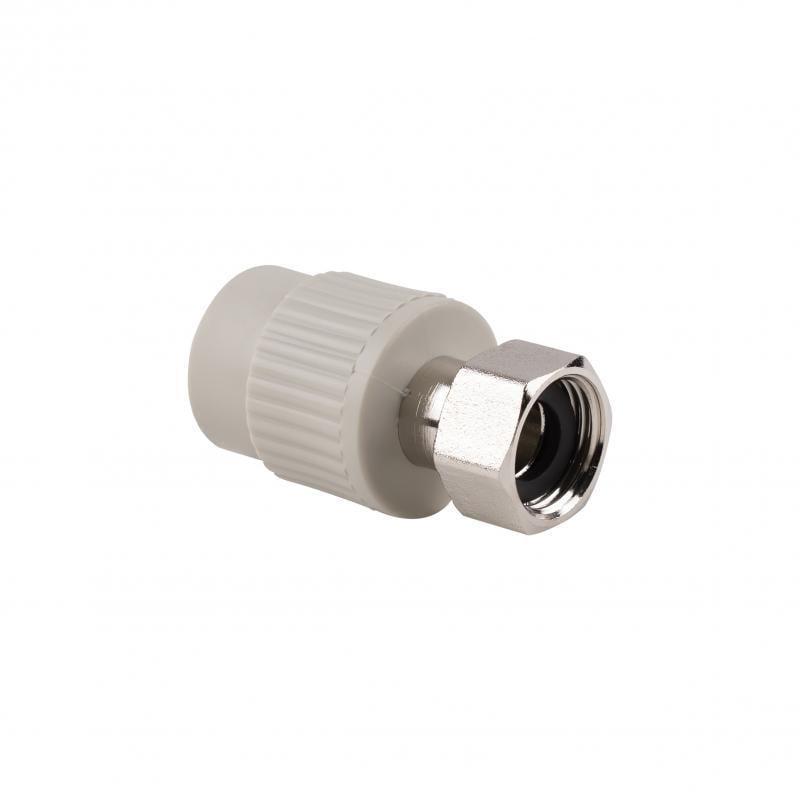 Муфта Thermo Alliance PPR с накидной гайкой 20 мм х 1/2" (DSI301)