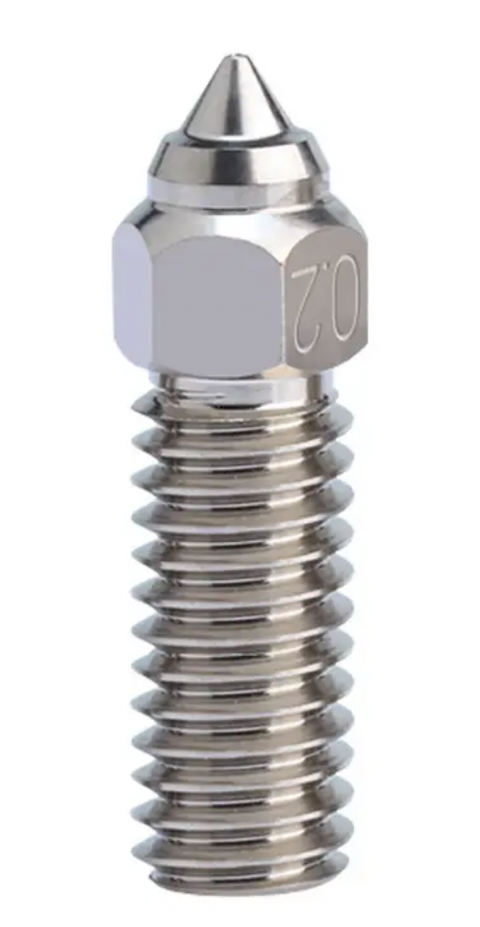 Сопло Creality для 3D-принтеров K1/K1 Max из хромированной меди 0,2 мм (UA3D306-0.2) Сопло Creality для 3D-принтеров K1/K1 Max из хромированной меди 0,2 мм (UA3D306-0.2)