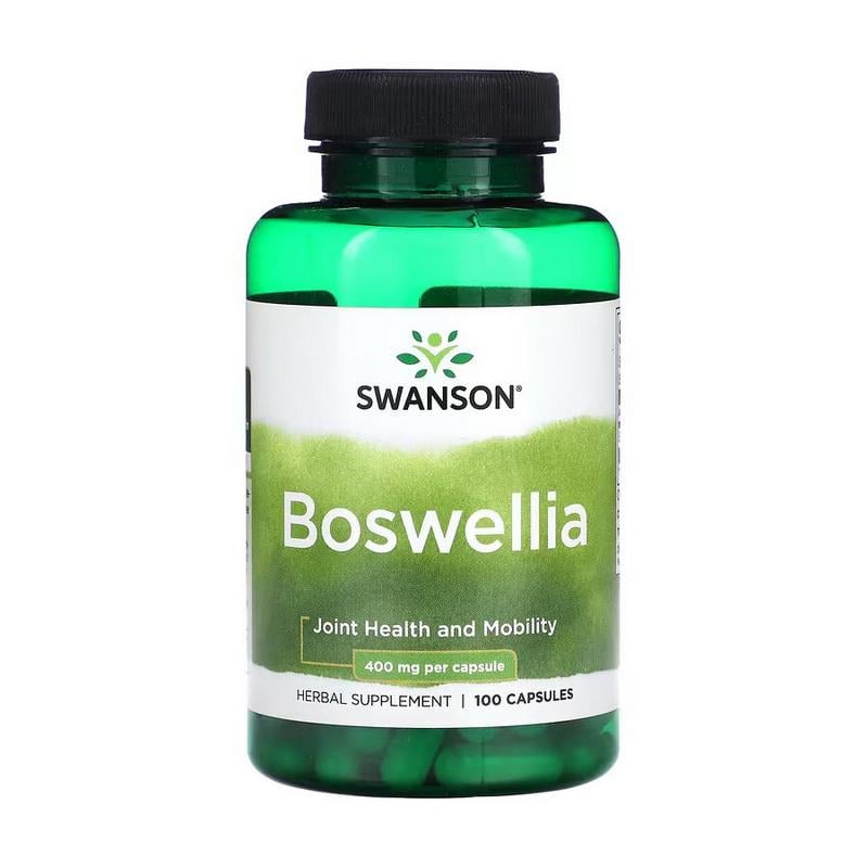 Босвелія смола Swanson Boswellia 400 mg 100 капс.