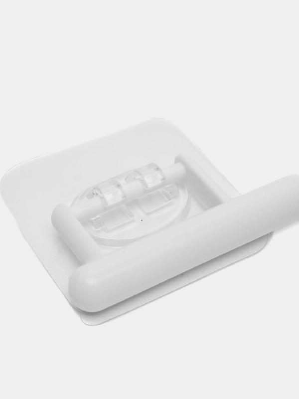 Держатель для туалетной бумаги настенный пластиковый Белый (2789190711) - фото 8 Держатель для туалетной бумаги настенный пластиковый Белый (2789190711) - фото 8