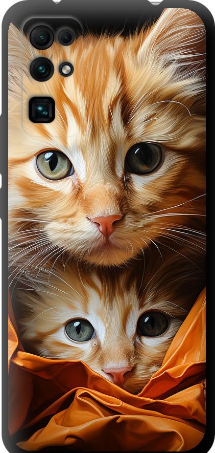 Чехол на Huawei Honor 30 Котики 2 (5664b-1921-42517) Чехол на Huawei Honor 30 Котики 2 (5664b-1921-42517)