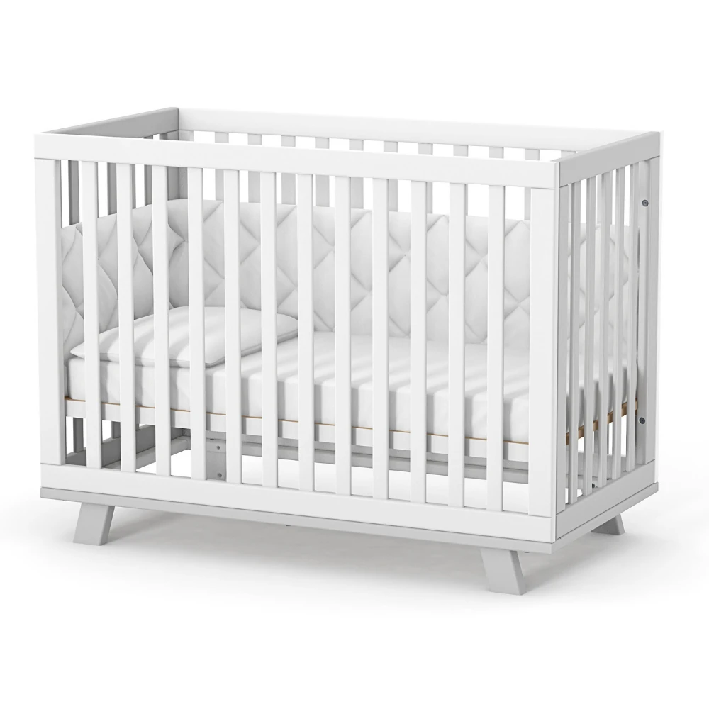 Детская кроватка Veres ЛД 1 Манхэттен 120x60 см Серый