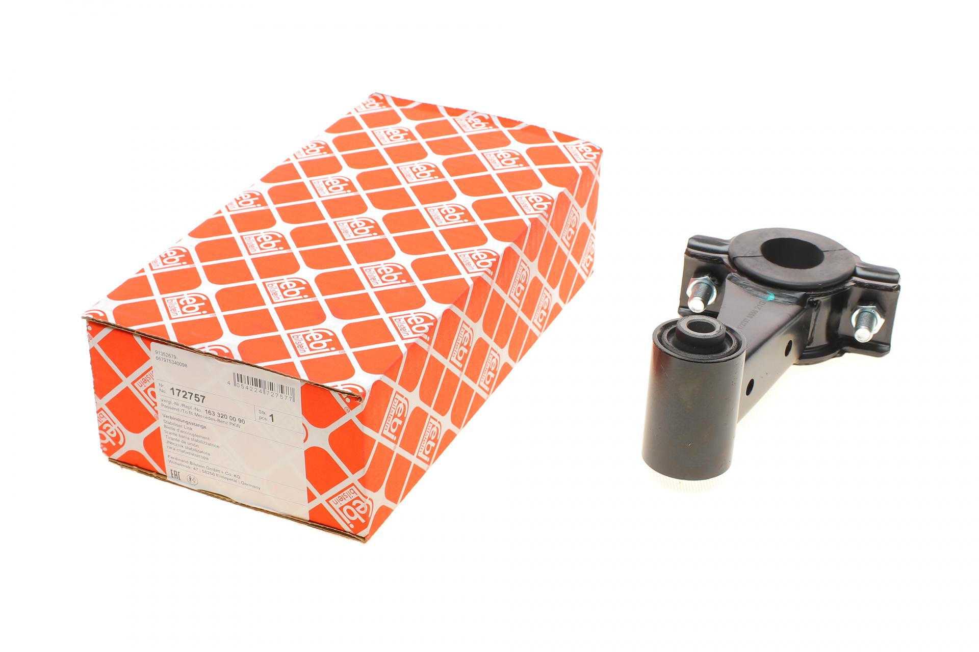 Тяга переднего стабилизатора FEBI BILSTEIN       L Mercedes M-class W163 98-05 - 172757