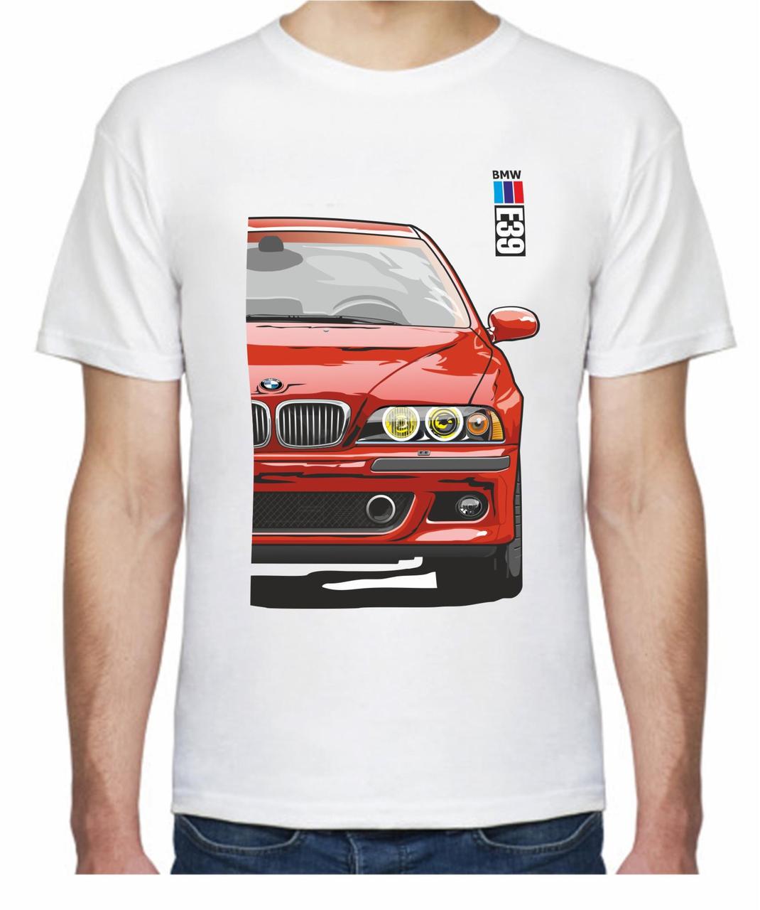 Футболка мужская Avtolife BMW E39 MotorSport ver2 FR 317139 S Белый (2494942994)