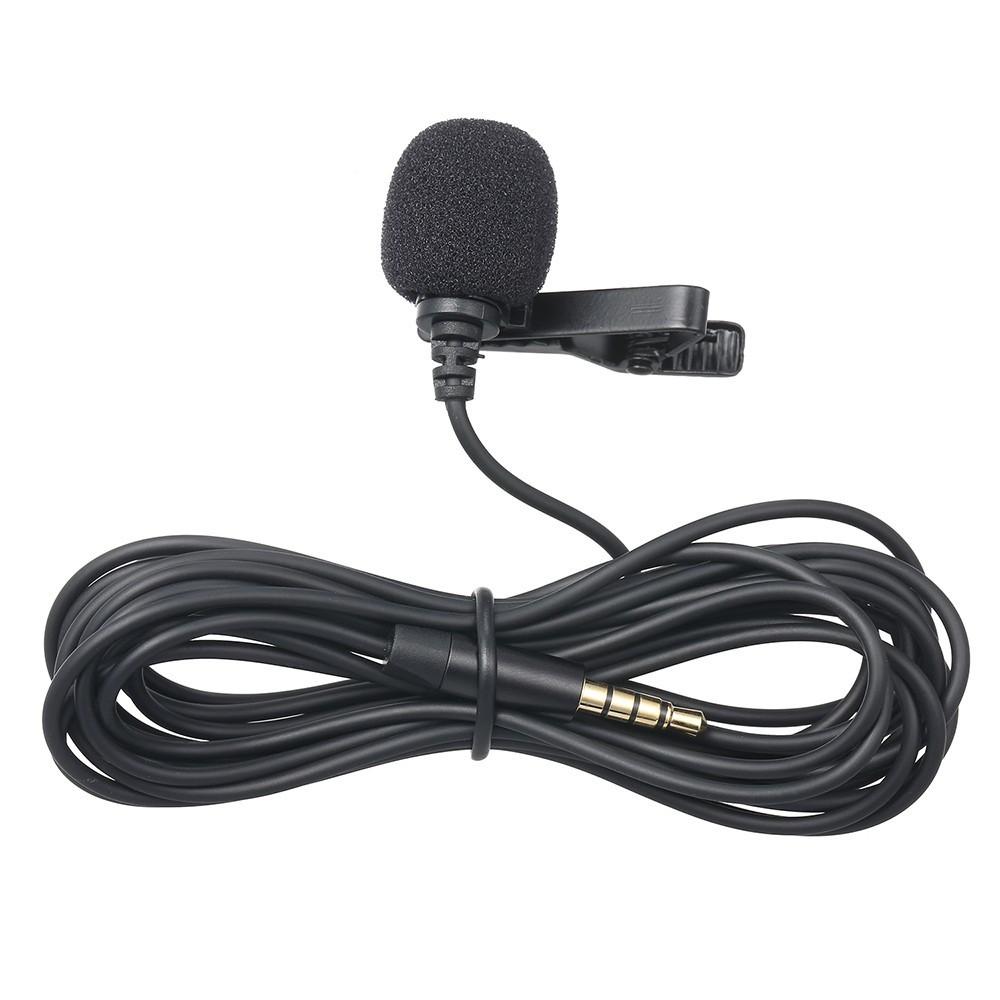 Мікрофон-петличка дротова We-Media M-01 Чорний (1008082-Black-1) Мікрофон-петличка дротова We-Media M-01 Чорний (1008082-Black-1)