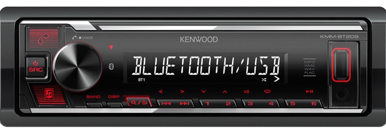 Магнитола Kenwood KMM-BT209