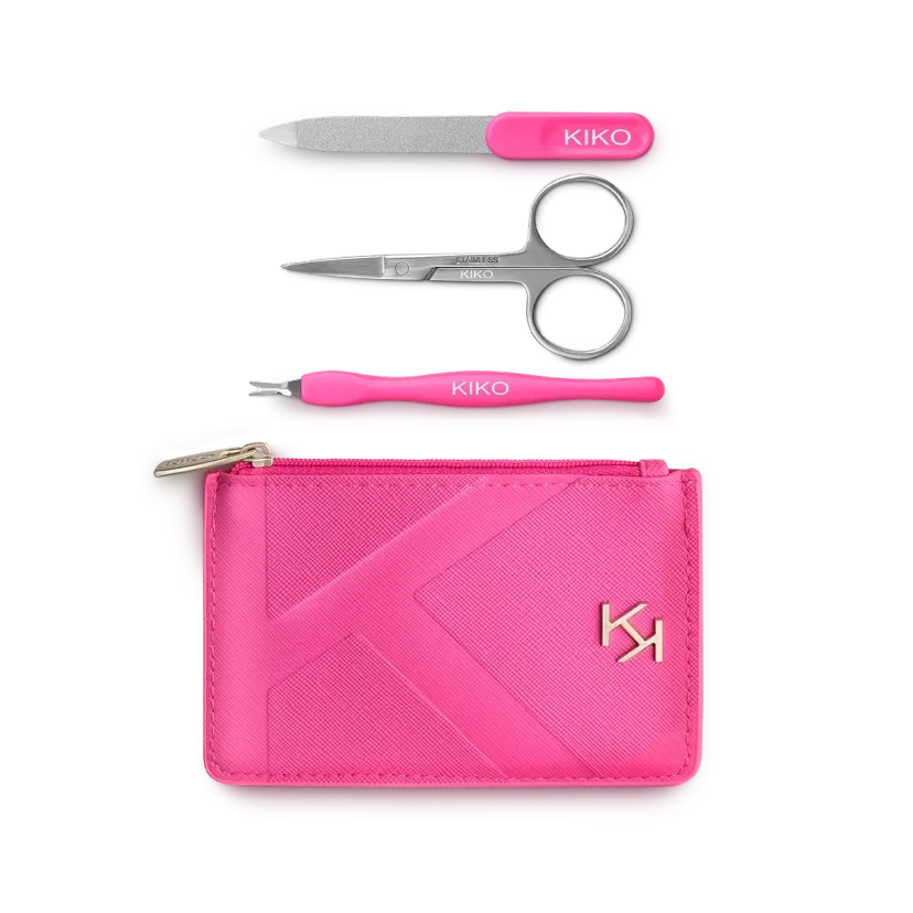 Набір для манікюру Kiko Milano business day in milan manicure set 3 од. Рожевий (32084862)