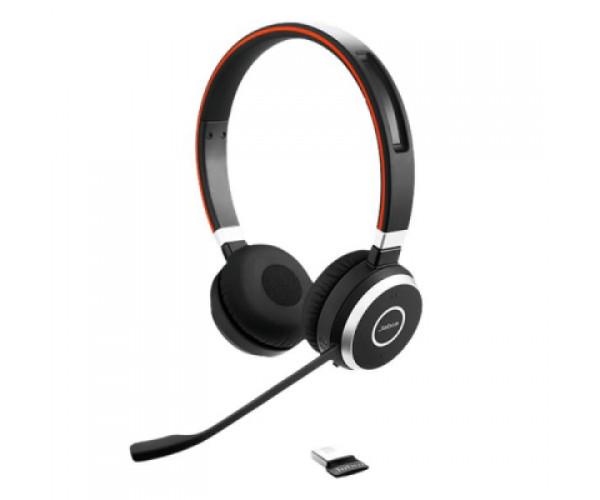 Наушники Jabra Evolve 65 SE Link380a MS Stereo с зарядной базой (6599-833-399) - фото 2