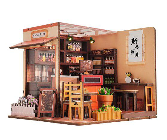 Румбокс Coffee & Tea DIY Miniature Kit Puzzle F-110 (28595414)