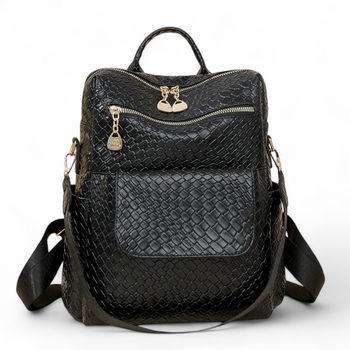 Рюкзак женский с тайным карманом Черный (MK595-1)