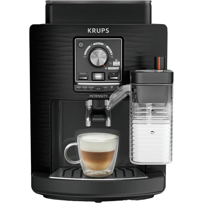 Кофемашина Krups Intensity Milk EA5028E0 1450 Вт 15 бар с Milk Maestro Black (37525022)