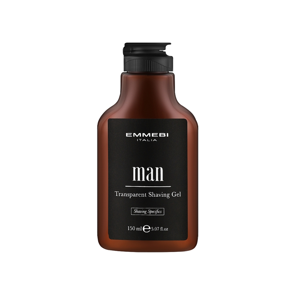Гель для гоління Emmebi Italia Man Transparent Shaving Gel 150 мл (19009)