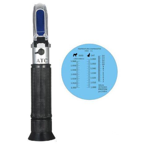 Рефрактометр RZ 126 ветеринарний для щільності сечі і вмісту білка - фото 2 Рефрактометр RZ 126 ветеринарний для щільності сечі і вмісту білка - фото 2