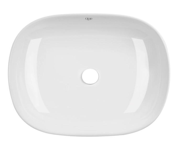 Раковина Qtap Aquarius без донного клапана (QT21112185WN)