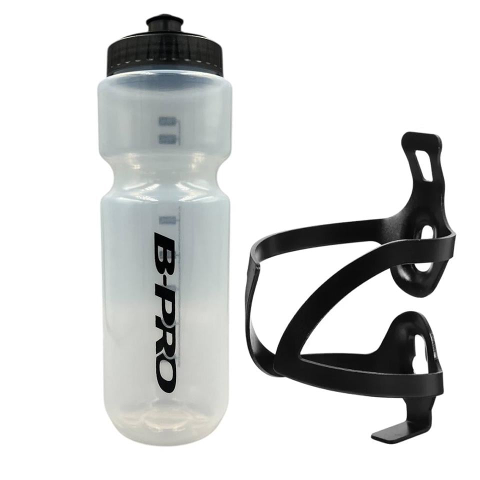 Набір Feel Fit велосипедна фляга 750 мл та фляготримач Чорний