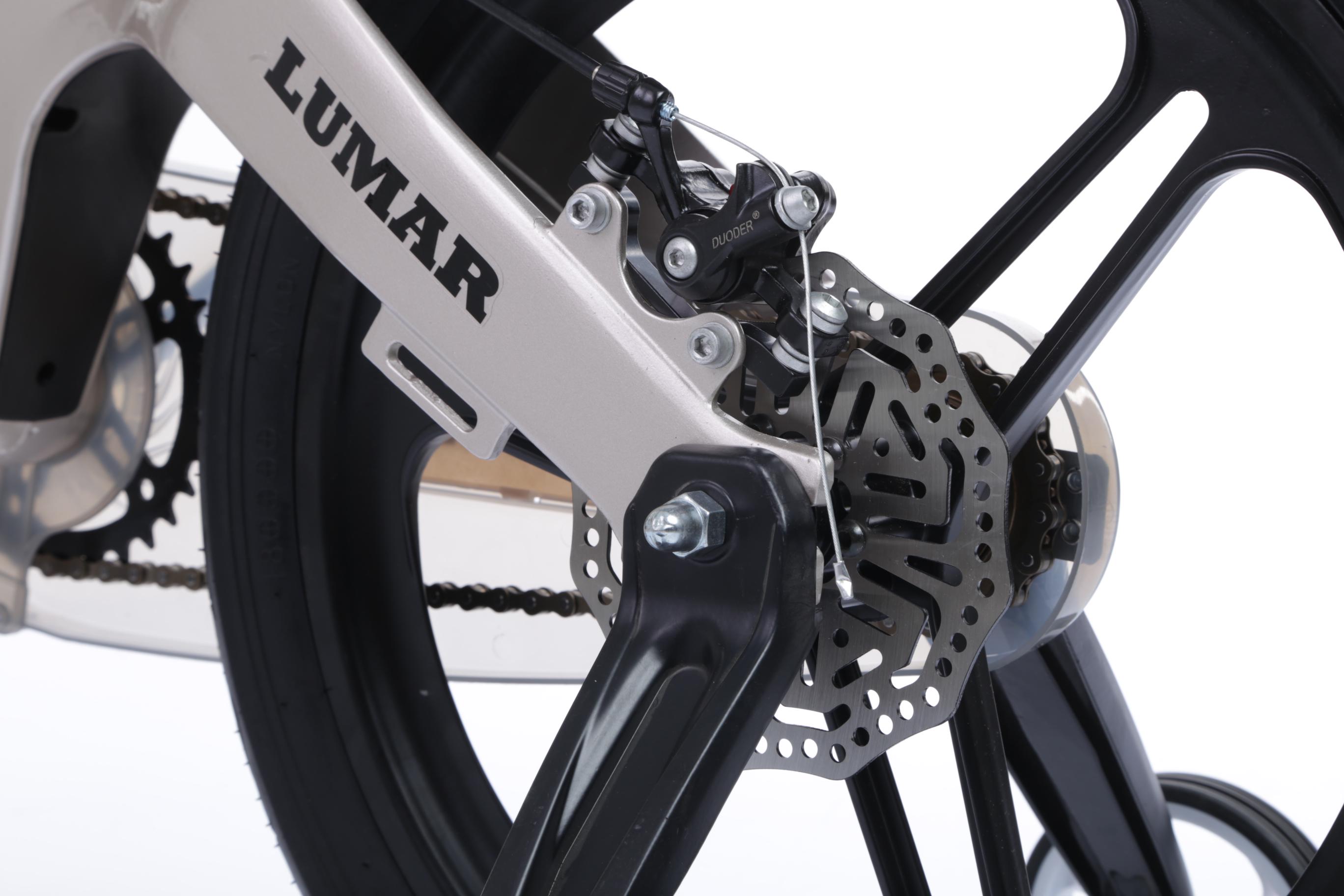 Магнієвий дитячий велосипед LUMAR 18" Срібний (1803) - фото 11 Магнієвий дитячий велосипед LUMAR 18" Срібний (1803) - фото 11