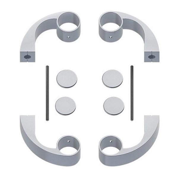 Комплект для ручки АК-2025 Тип равлик Сірий (646-3) - фото 4