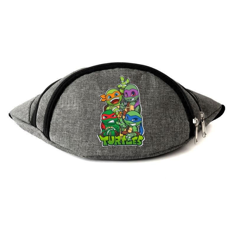 Поясные сумки-бананка Черепашки Ниндзя Turtle-009 Серый (1383869008) Поясные сумки-бананка Черепашки Ниндзя Turtle-009 Серый (1383869008)