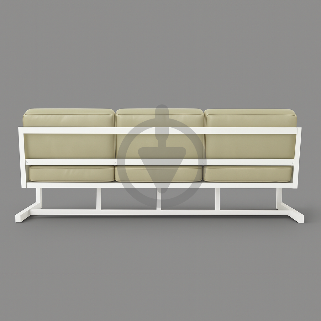 Диван металевий AVVS tech Атлас вуличний лофт екошкіра з підлокотниками 246 см Бежевий/Білий (30222842) - фото 3 Диван металевий AVVS tech Атлас вуличний лофт екошкіра з підлокотниками 246 см Бежевий/Білий (30222842) - фото 3