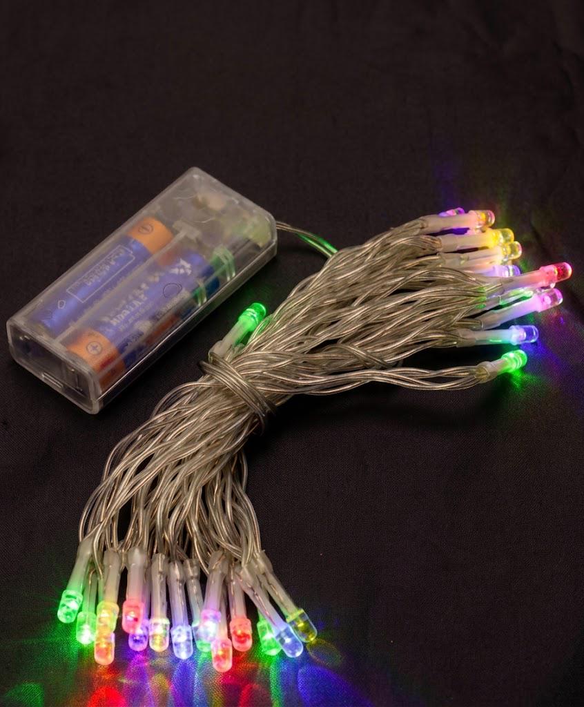 Гирлянда 30 LED 3 м на батарейках мульти (FFJ00187)