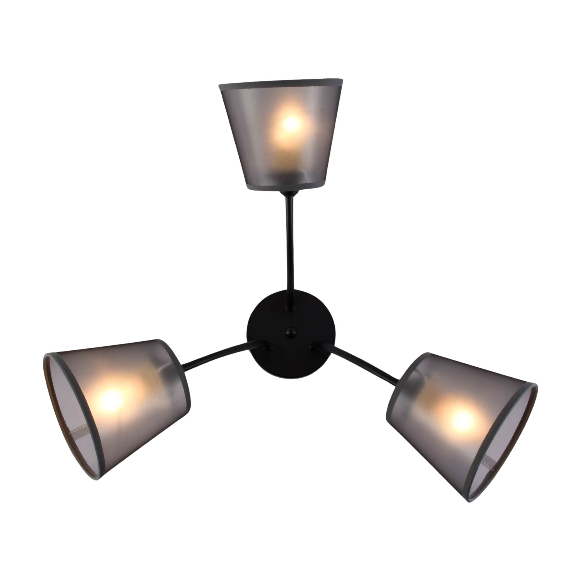 Люстра декоративная Valeso V XA1461/3 BK на 3 плафона (000041158) - фото 2 Люстра декоративная Valeso V XA1461/3 BK на 3 плафона (000041158) - фото 2