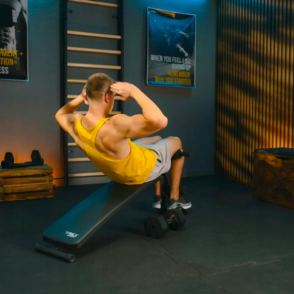 Лавка тренувальна для преса TREX Sport TX-050B (4436) - фото 14 Лавка тренувальна для преса TREX Sport TX-050B (4436) - фото 14