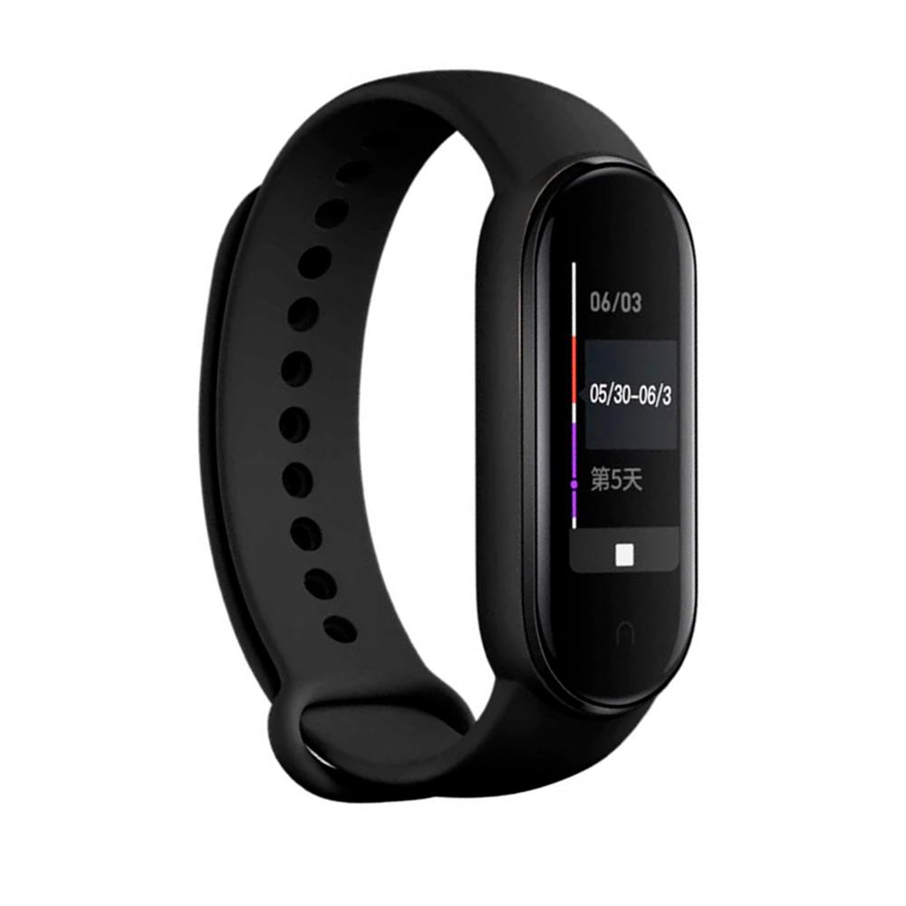 Ремінець для Xiaomi Mi Band 5/6 Silicone Чорний (45231-0616)