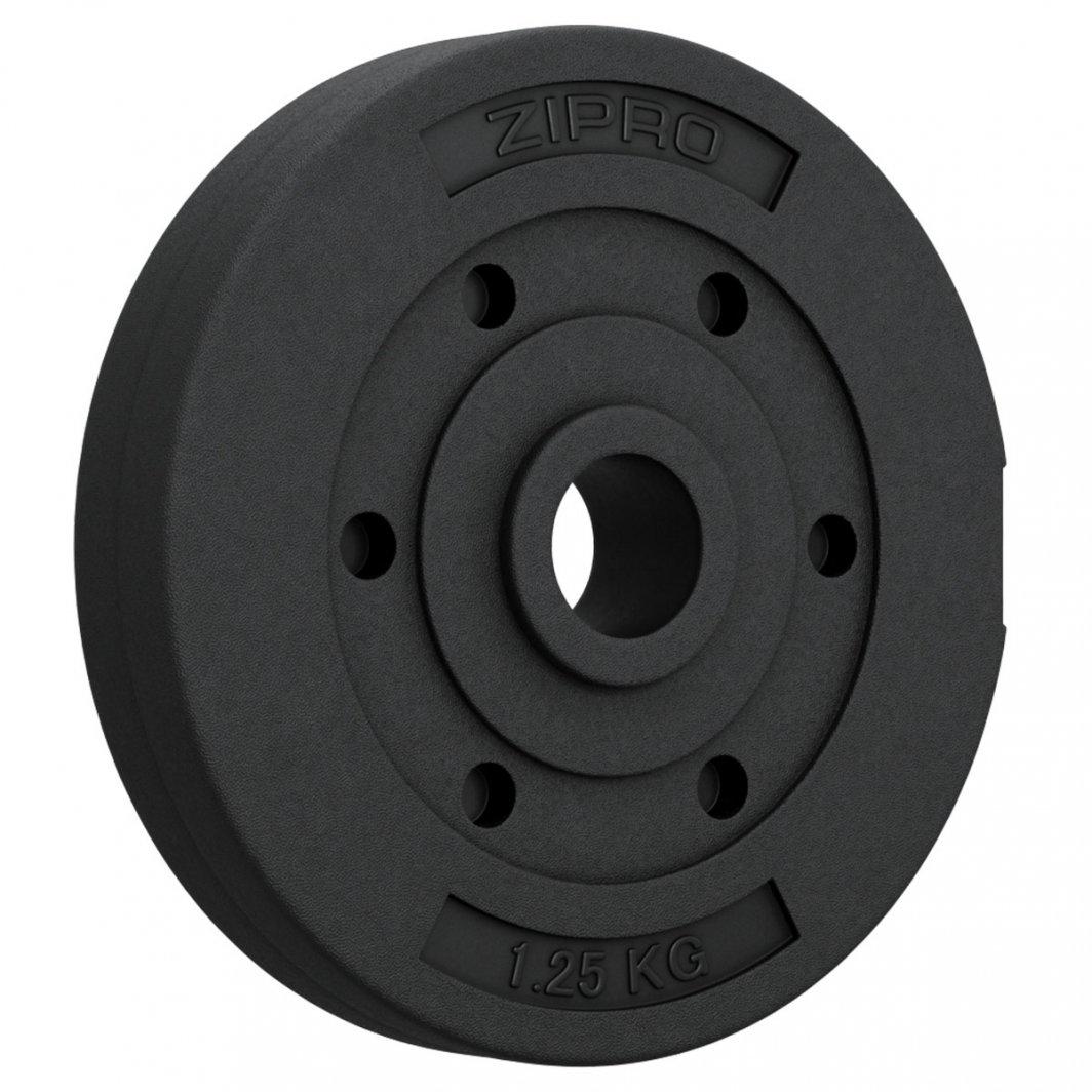 Диск для штанги бітумний Zipro 1,25 кг (437945)