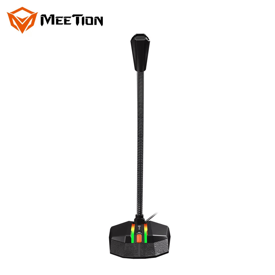 Микрофон MeeTion MT-MC15 RGB USB Black (95fa1b68) - фото 2